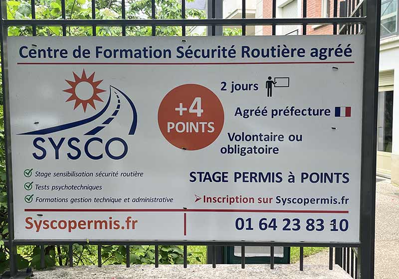 Stage permis à points Dammarie-les-Lys 